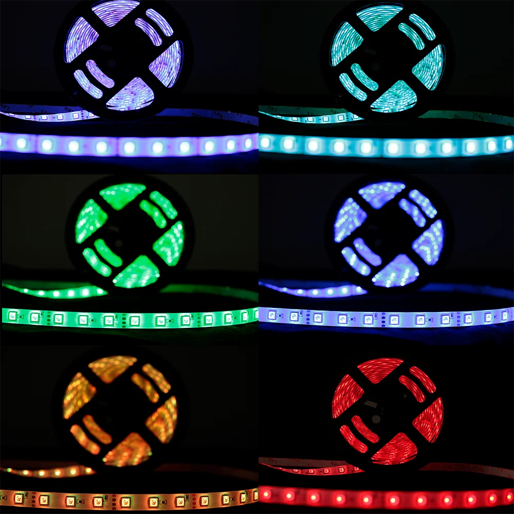 Fita LED RGB 5050 – 5m | 300 LEDs | IP65