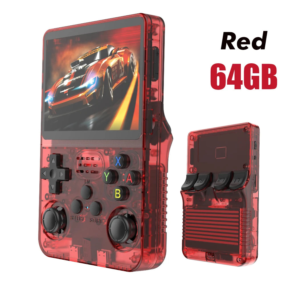 BOYHOM R36S Pro — Retro Handheld Game Console | 128GB | Linux System | 3.5” IPS | 15.000+ Jogos