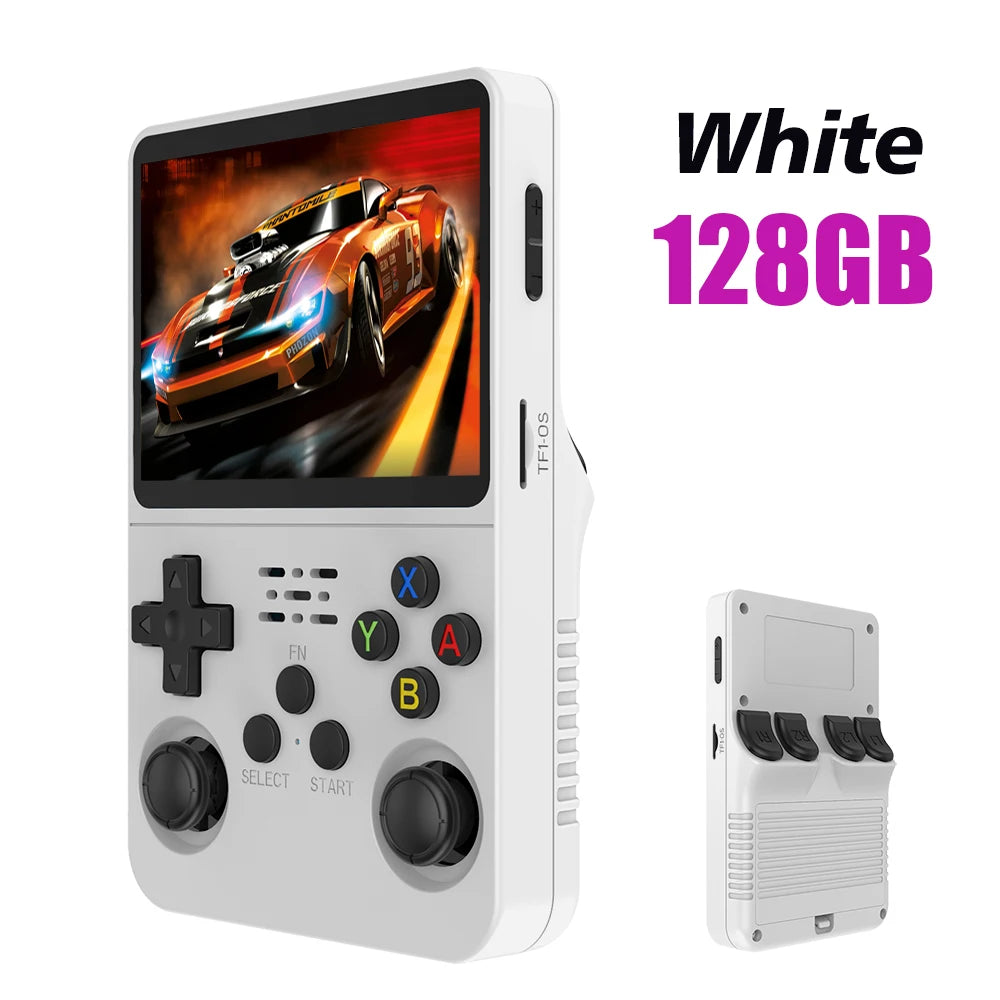 BOYHOM R36S Pro — Retro Handheld Game Console | 128GB | Linux System | 3.5” IPS | 15.000+ Jogos