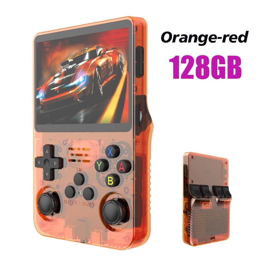 BOYHOM R36S Pro — Retro Handheld Game Console | 128GB | Linux System | 3.5” IPS | 15.000+ Jogos