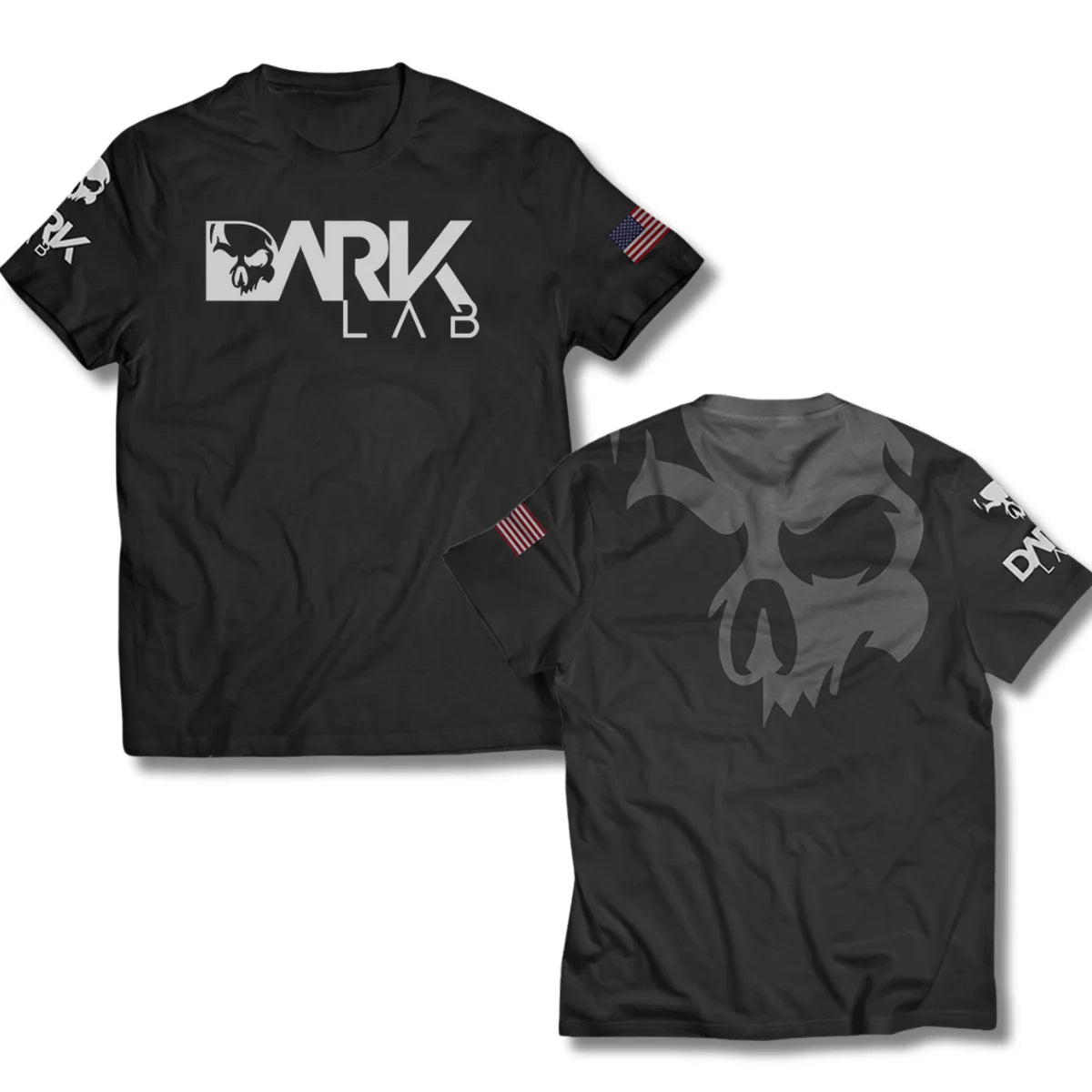 Camiseta Preta DRY-FIT Dark Lab