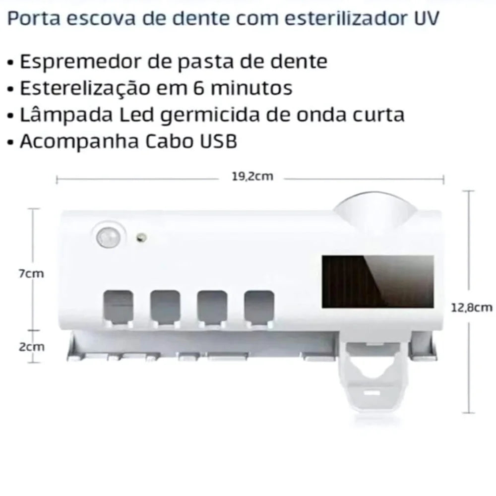 Dispensador Automático de Creme Dental