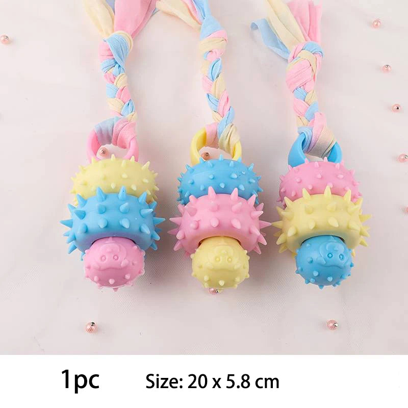 FEEUNM Pet Dog Toy — Brinquedo Interativo Mordedor para Cães