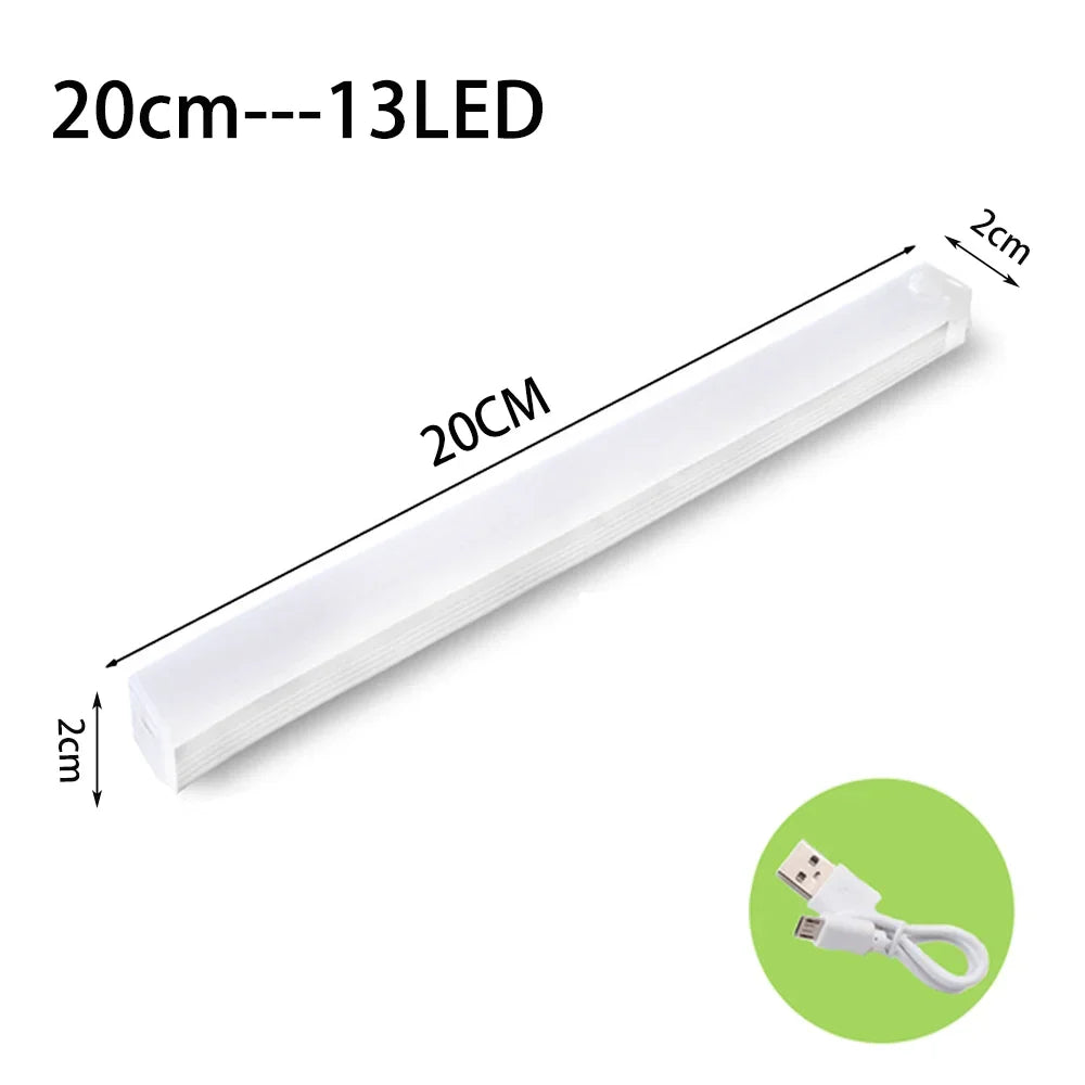 Luminária LED com Sensor de Movimento – Recarregável USB