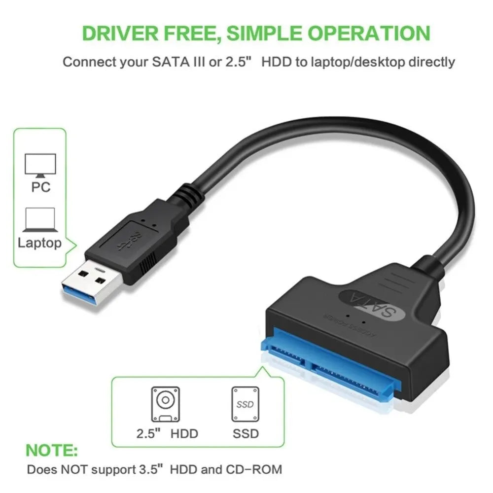 Cabo Adaptador para HD 2.5