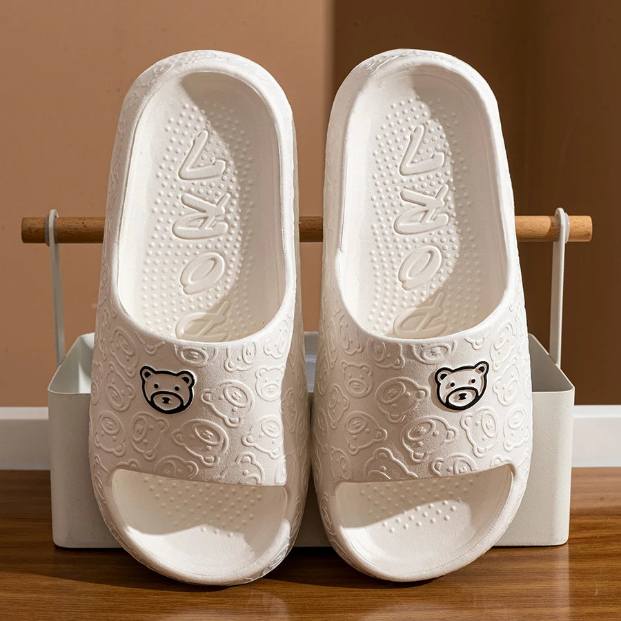 Chinelos Femininos de Urso