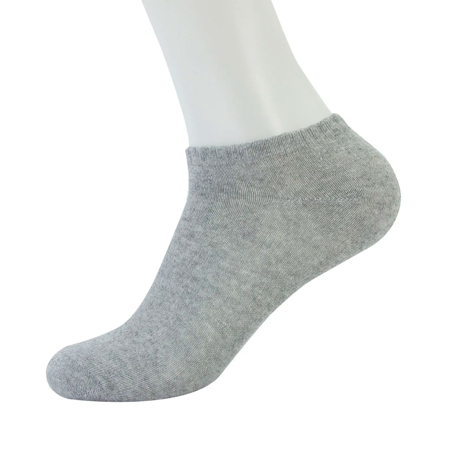 Kit 12 Pares de Meias Masculinas Cano Baixo – Conforto e Estilo para Todos os Dias