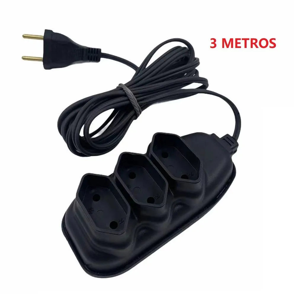 Extensão Elétrica 3 Tomadas