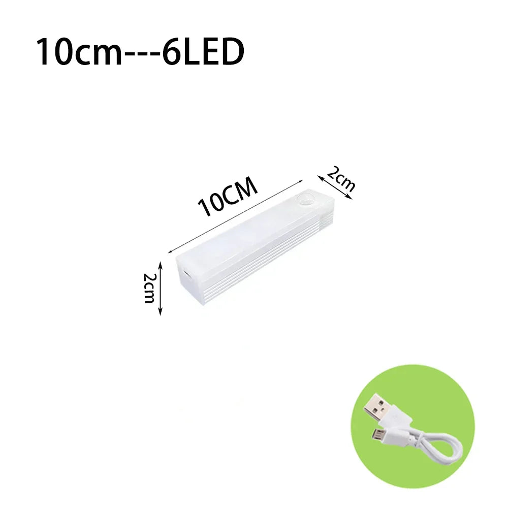 Luminária LED com Sensor de Movimento – Recarregável USB