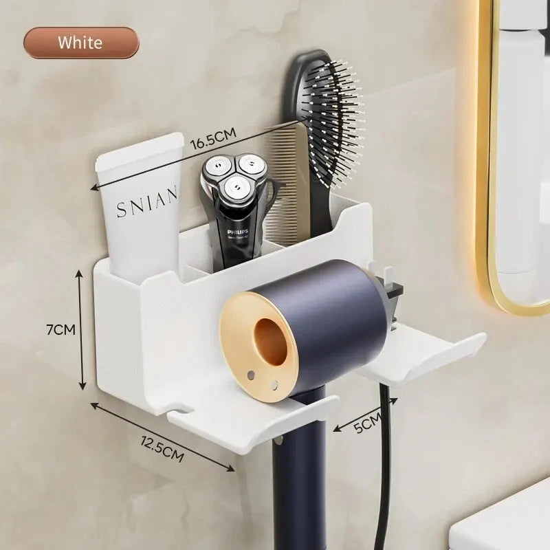 Suporte Multifuncional para Secador de Cabelo