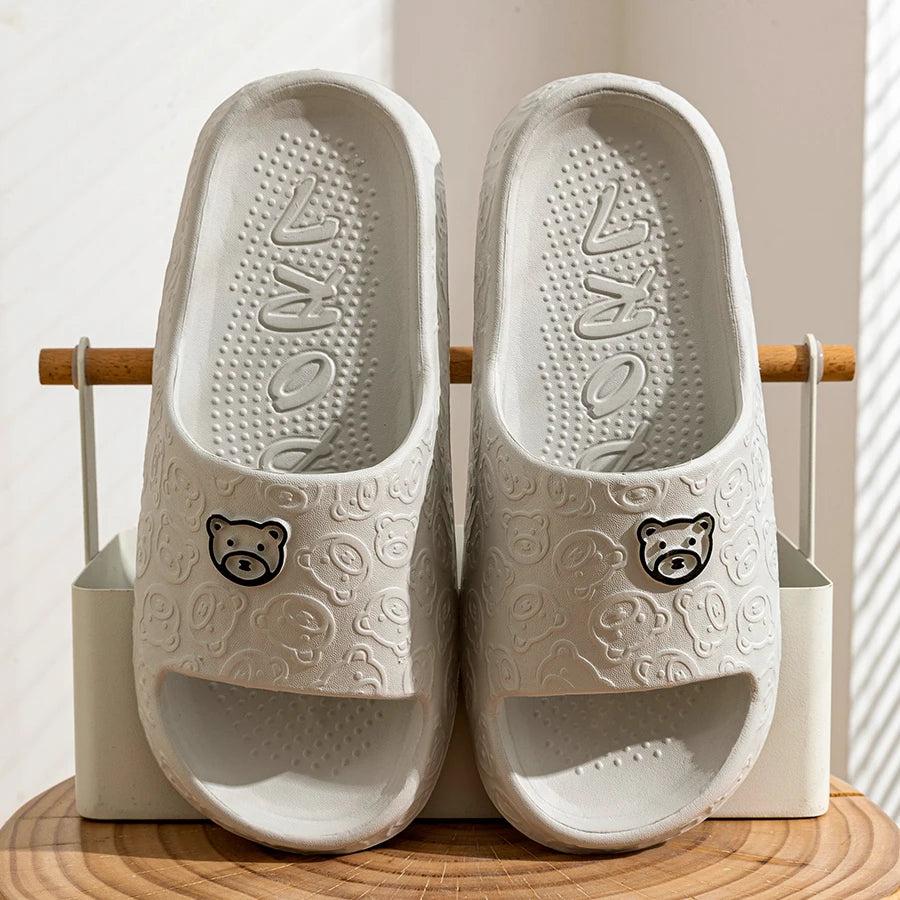 Chinelos Femininos de Urso