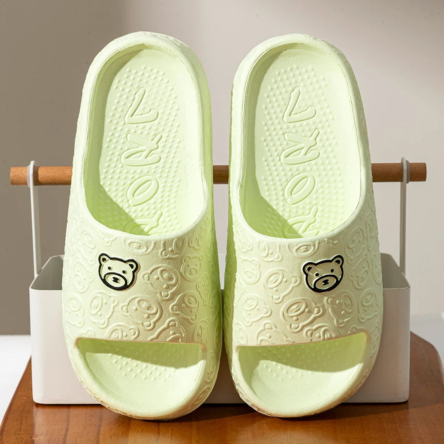 Chinelos Femininos de Urso