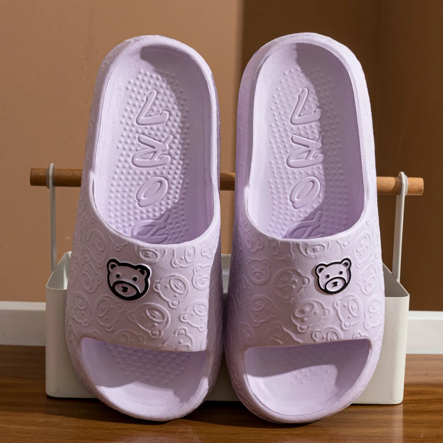 Chinelos Femininos de Urso