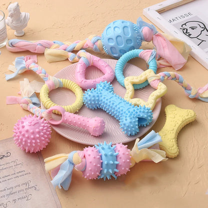 FEEUNM Pet Dog Toy — Brinquedo Interativo Mordedor para Cães