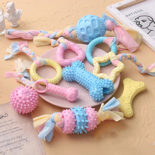 FEEUNM Pet Dog Toy — Brinquedo Interativo Mordedor para Cães