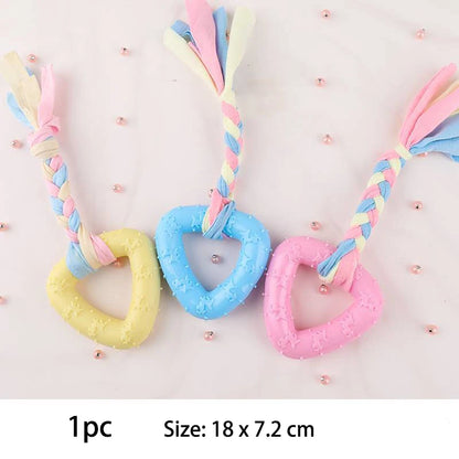 FEEUNM Pet Dog Toy — Brinquedo Interativo Mordedor para Cães