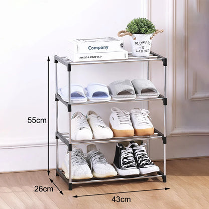 Rack de Sapatos Multiuso 3/4 Camadas