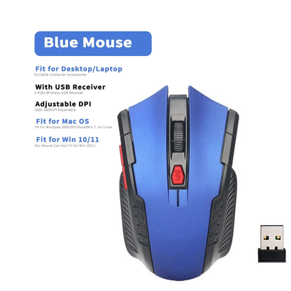 Wireless Mouse Gamer — 6 Botões