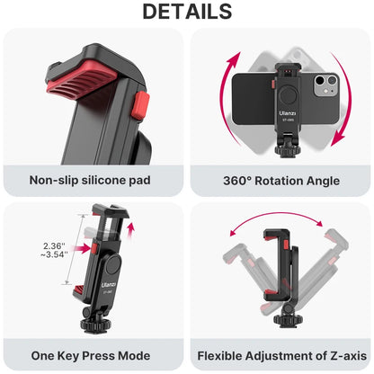 Ulanzi ST-06S – Suporte Universal 360° para Celular