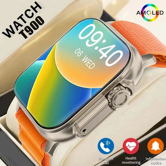 LAXASFIT T900 Ultra Smartwatch — Bluetooth Calls | Android & iOS