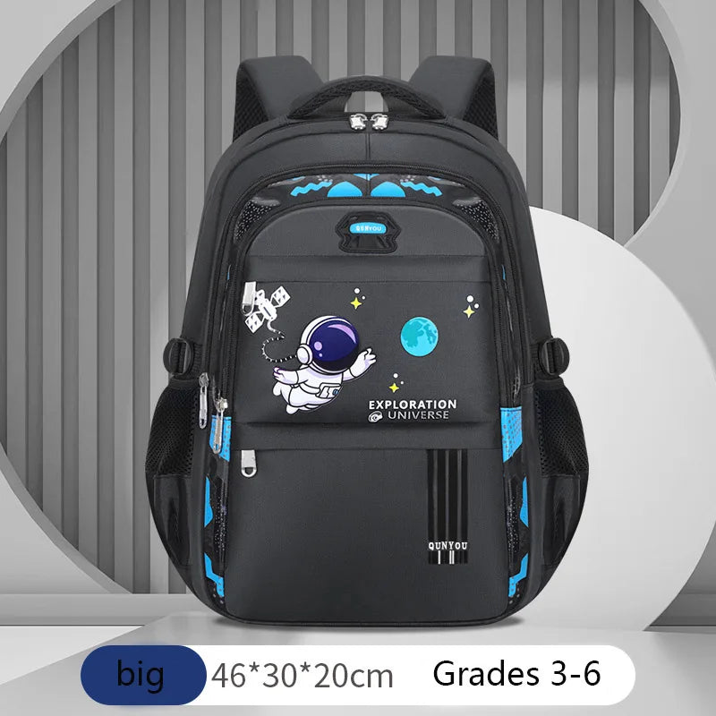 Mochila Infantil Escolar Masculina Astronauta Impermeável