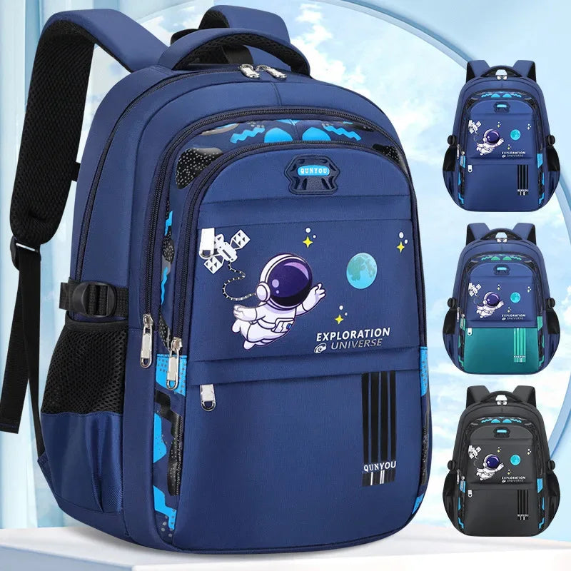 Mochila Infantil Escolar Masculina Astronauta Impermeável