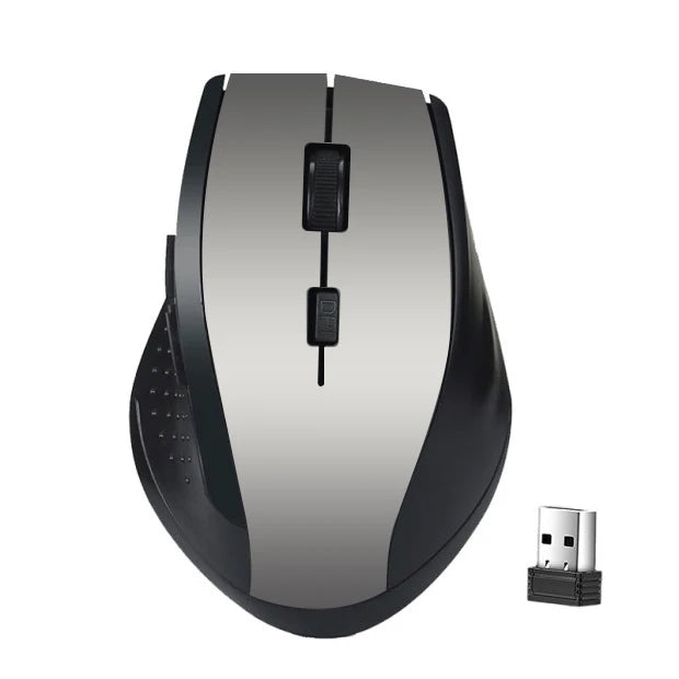 Wireless Mouse Gamer — 6 Botões