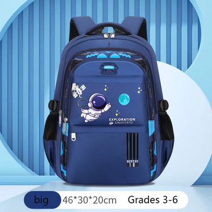 Mochila Infantil Escolar Masculina Astronauta Impermeável