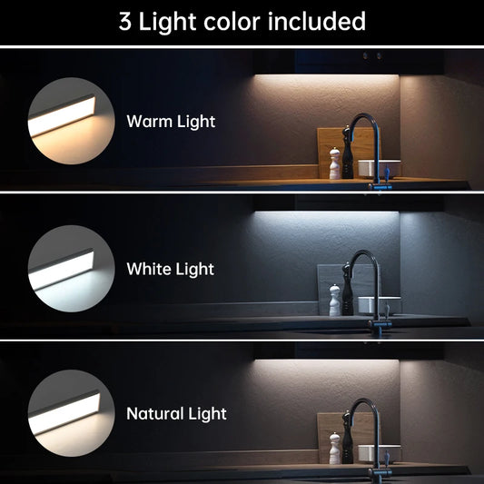 Luminária LED com Sensor de Movimento – Recarregável USB