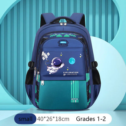 Mochila Infantil Escolar Masculina Astronauta Impermeável
