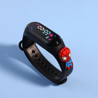 Relógios Infantis Fashion Mickey e Spiderman