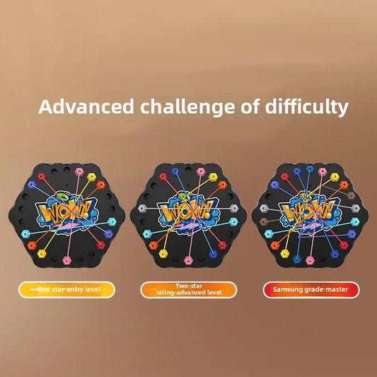 Jogo de Lógica com Cordas