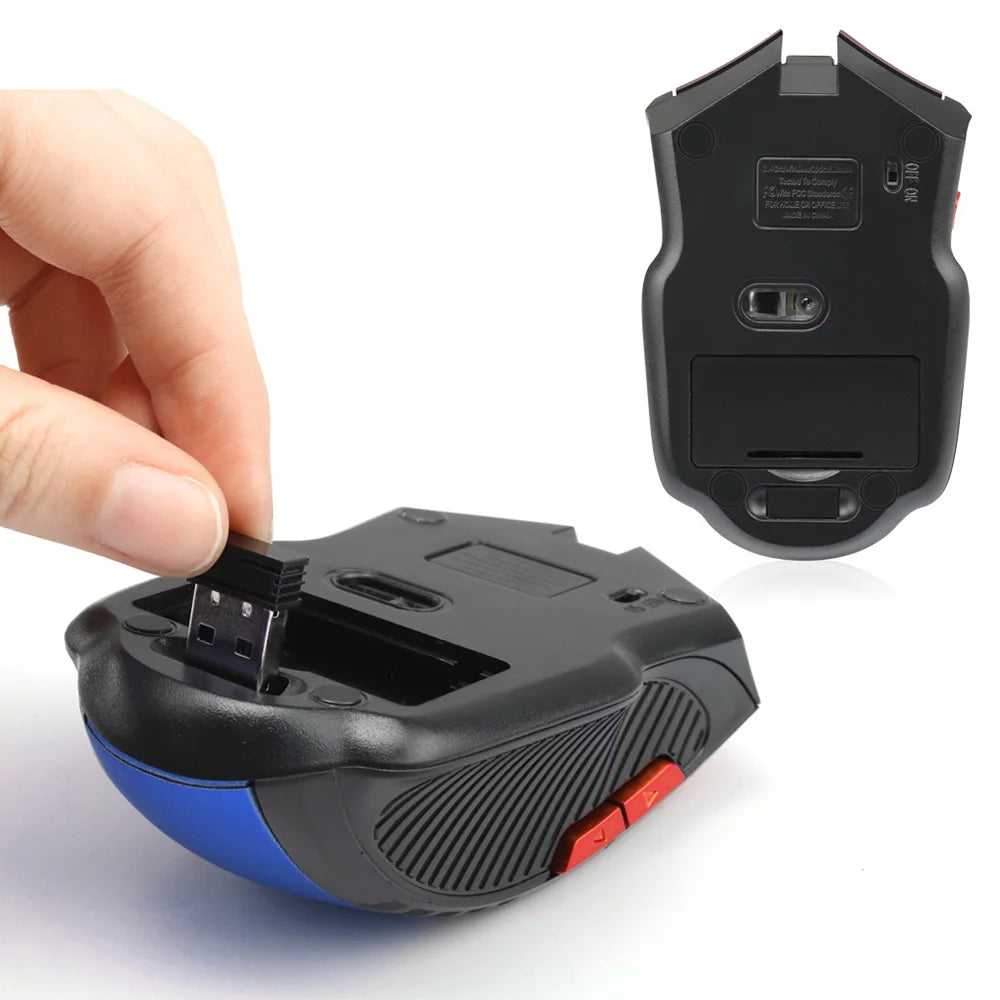 Wireless Mouse Gamer — 6 Botões